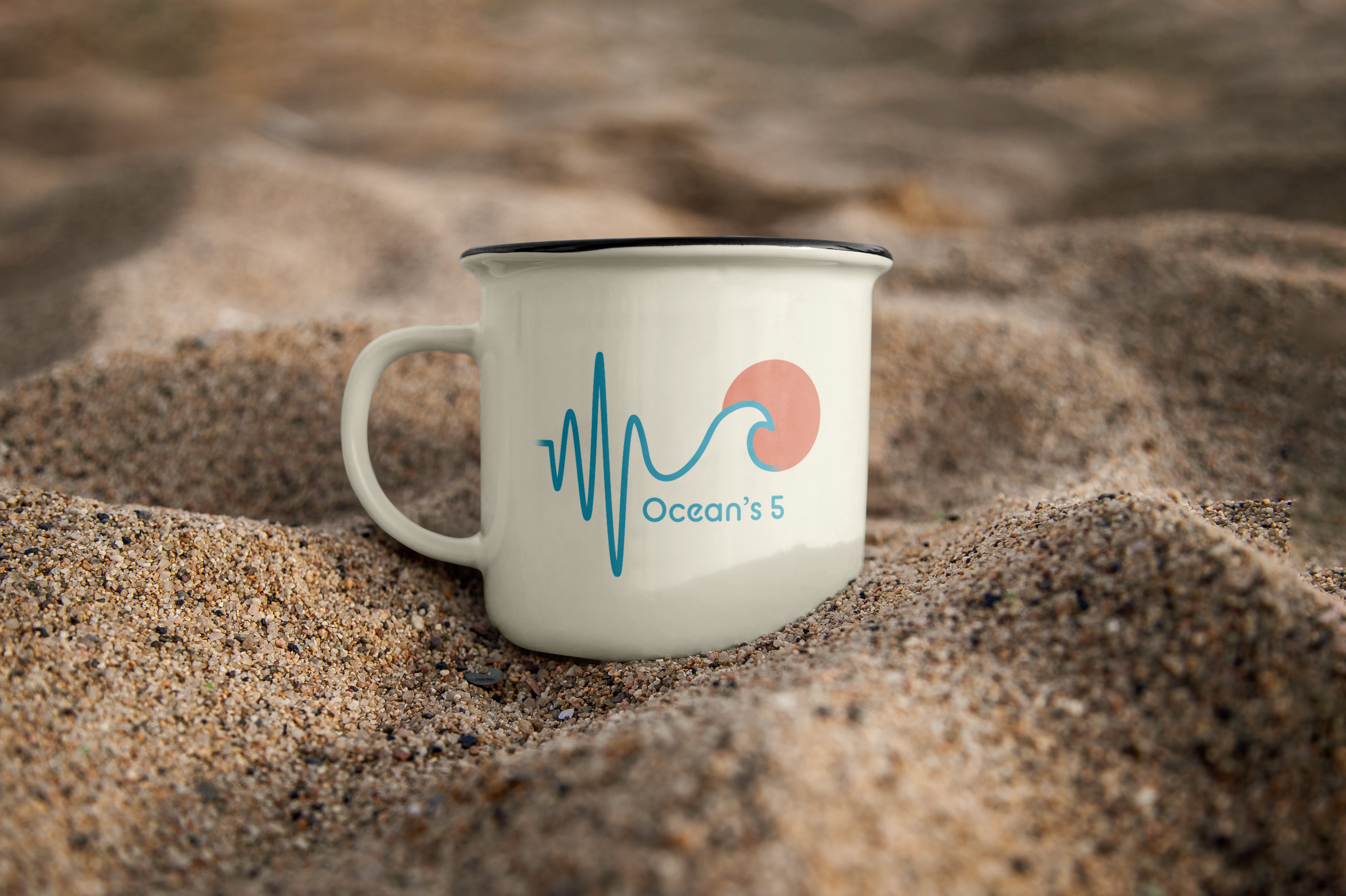 Free Mug in Sand Mockup 2 copy