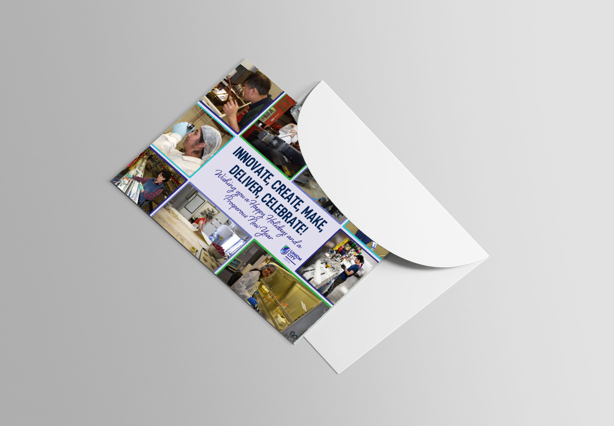 Postcard with Envelope Mockup copy